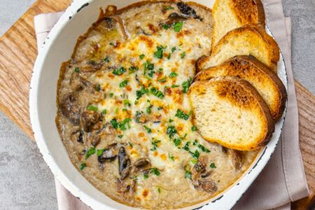 Крем-суп грибной