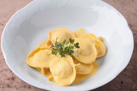 Равиоли с лососем