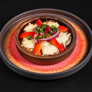 Грибы с сыром 