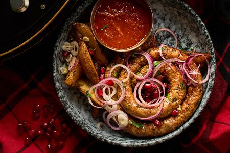 Копченые бараньи колбасы