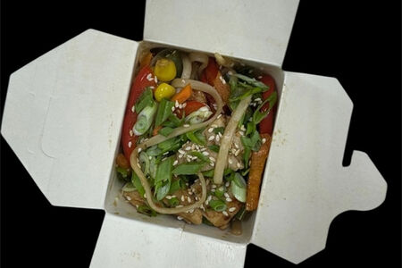 Удон с курицей