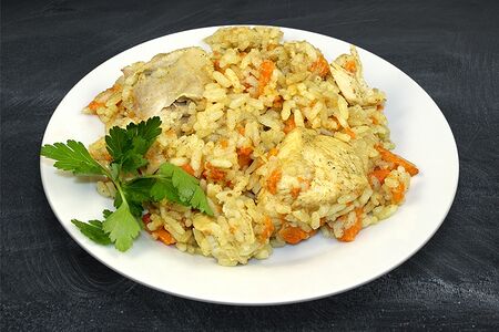 Плов с курицей