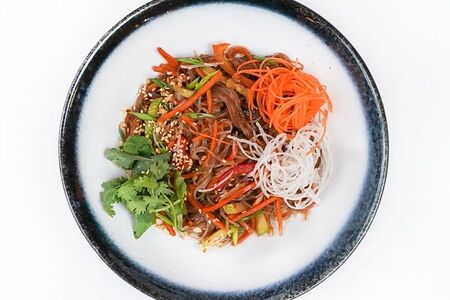 Фунчоза с овощами