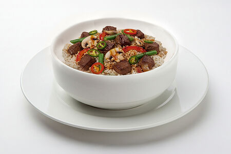 Рис с говядиной