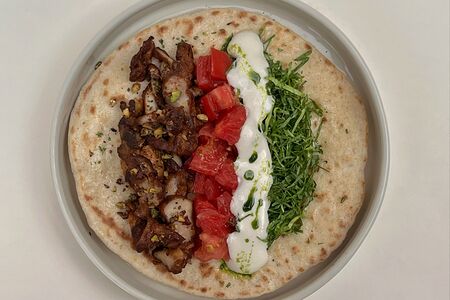 Флэтбред с курицей