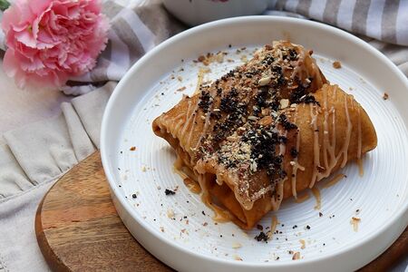 Блинчики баноффи