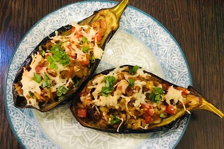 Баклажан фаршированный