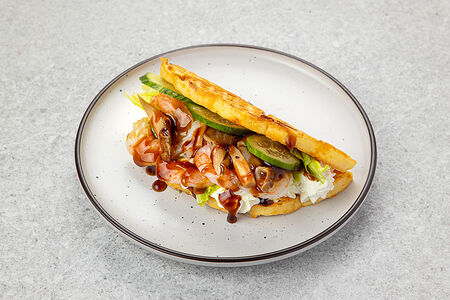 Креветки-терияки