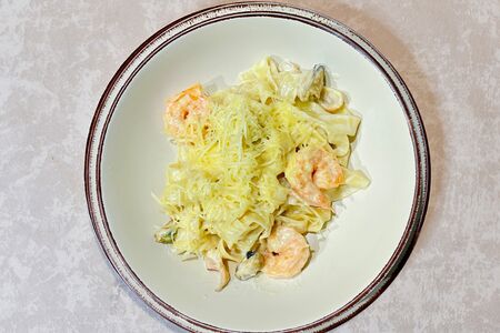 Паста с морепродуктами 