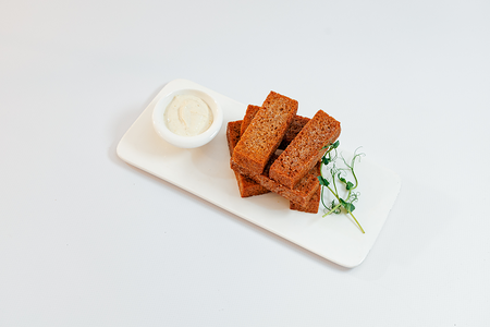 Гренки чесночные
