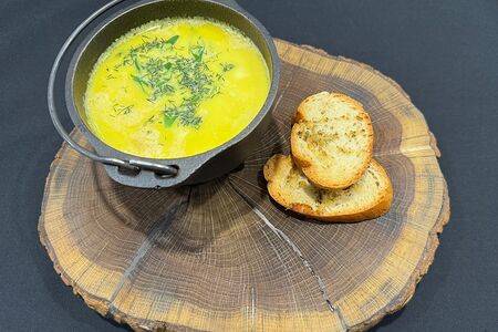 Норвежский суп с семгой 