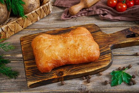 Сосиска с картошкой жареная