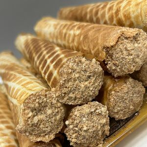 Трубочки со сгущенкой