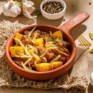 Оджахури с курицей