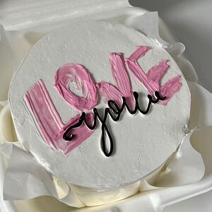 Бенто-торт Love you