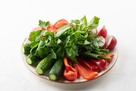 Ассорти свежих овощей