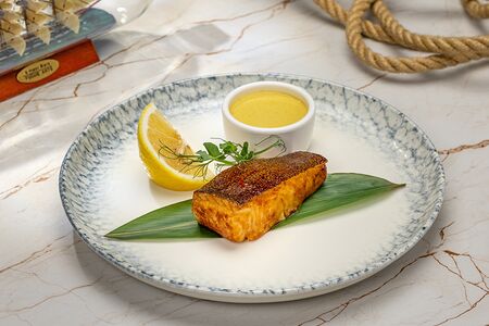 Стейк из палтуса