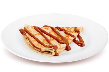 Блин с карамелью