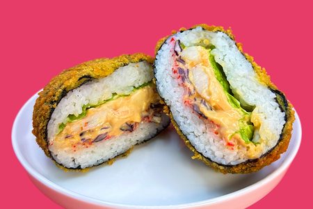 Бургер с креветкой