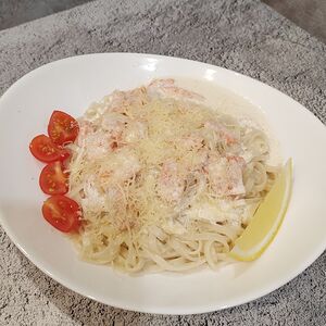 Паста с форелью 