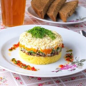 Салат Мимоза