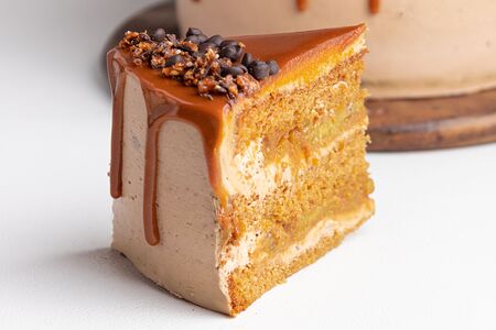 Торт карамельно-банановый