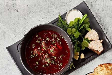 Борщ с говядиной