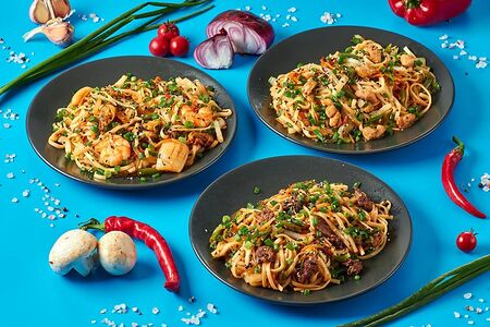 Wok с курицей