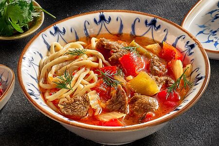 Уйгурский лагман