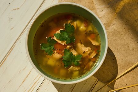 Уха из лосося