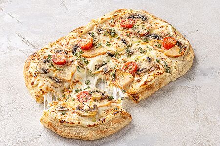 Римская пицца Курица и грибы