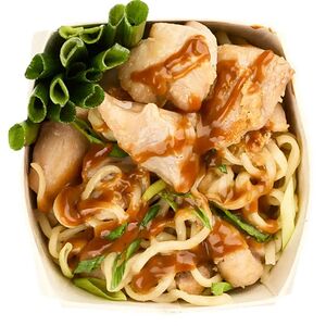 Сливочный Унаги рамэн