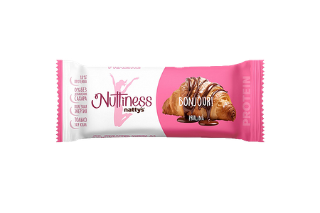 Батончик Nattys протеиновый Пралине