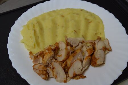 Пюре с курицей