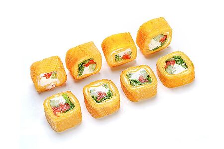 Тортилья темпура с лососем