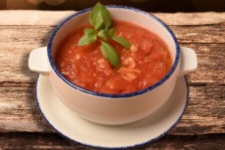 Суп холодный из помидоров 