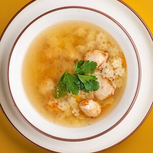 Суп с фрикадельками