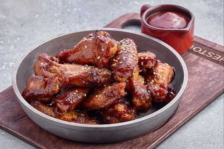 Копчёные куриные крылышки 