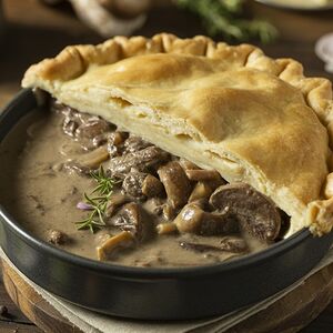 Пот Пай с печенью по-строгановски