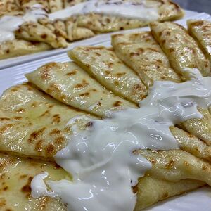 Далян с картошкой и сыром