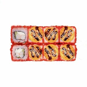 Запеченная Калифорния с креветкой