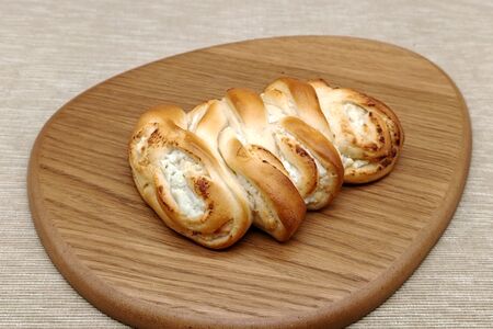 Рулет с творогом