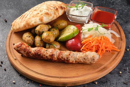 Люля-кебаб из куры