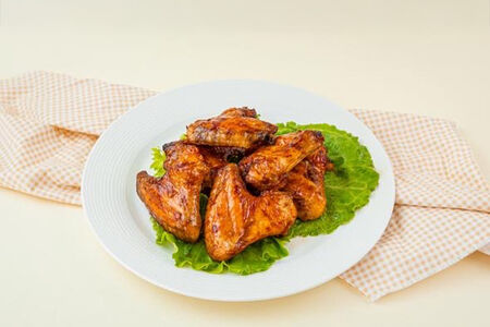 Крылышки в соусе барбекю