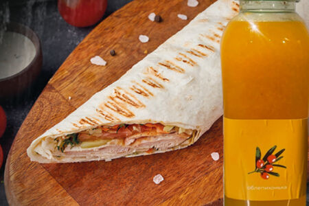 Комбо Мини (шаверма мини и морс)