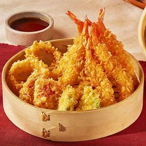 Креветки темпура