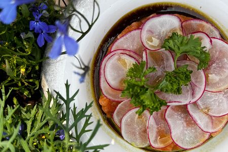 Тартар из лосося