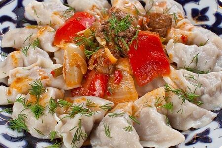 Пельмени по-уйгурски
