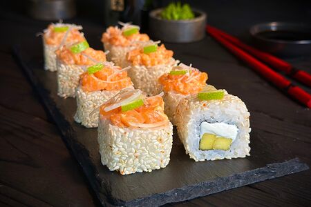 Лосось манго