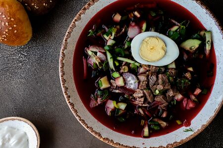 Холодный борщ